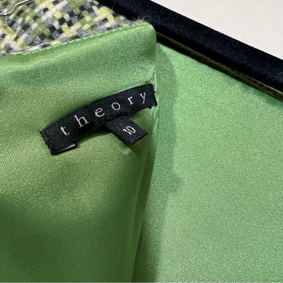 Theory 10 Box Tweed Pencil Skirt - Picture 9 of 13